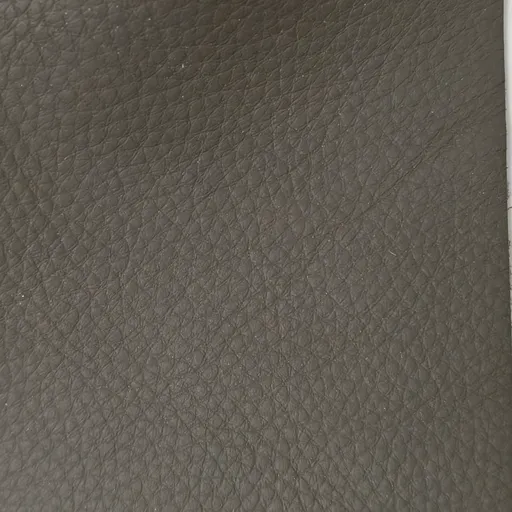 Armlehnstuhl MELE - drehbar, Leder, Dunkelbraun