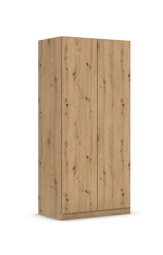 Drehtürenschrank RASA- B ca. 91 cm, Eiche Dekor