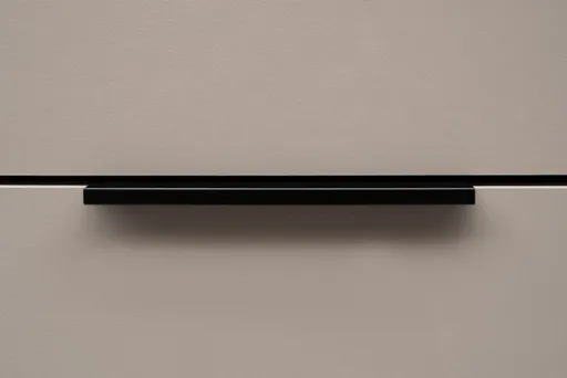 Highboard - B ca. 90 cm, Sand, Schwarz