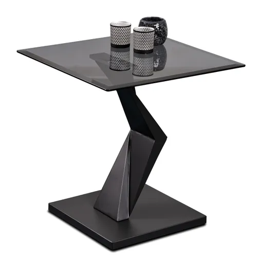 Beistelltisch - LB ca. 56x56 cm, Grau