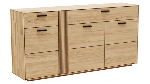 Sideboard Estana - Eiche massiv, legno