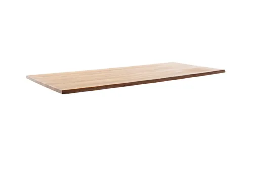 Esstisch - LB ca. 200x100 cm, Wildeiche massiv geölt, Baumkante