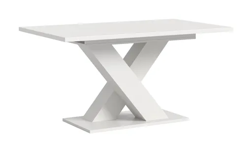 Esstisch - ausziehbar, LB ca. 150x90 cm, Weiß