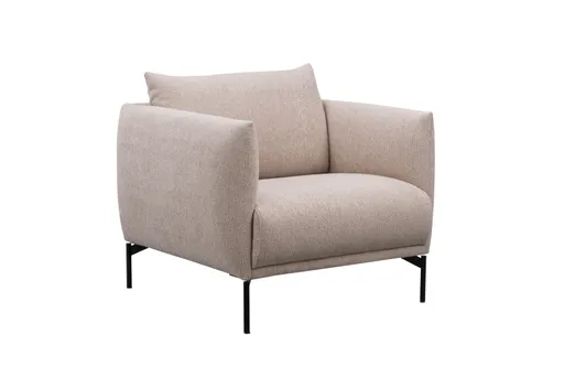 Sessel Joana - Stoff, Beige