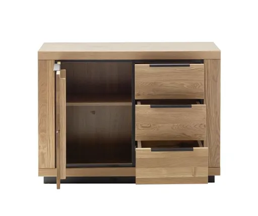 Kommode - B ca. 107 cm, Wildeiche massiv geölt