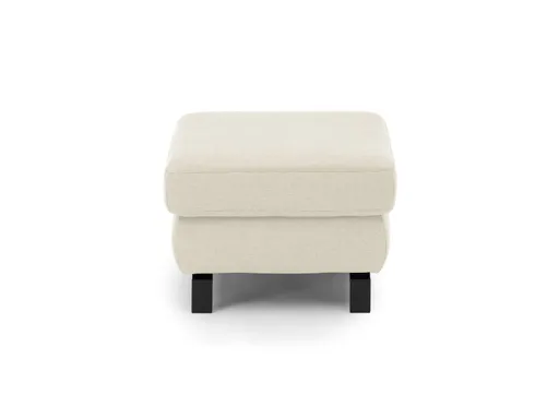 Hocker CALM PLUS 2.0 - BL ca. 66x66 cm, Stoff, Natur