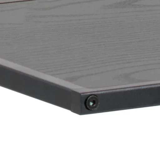 Lap-Top-Tisch - LB ca. 43x35 cm, Esche schwarz, Schwarz