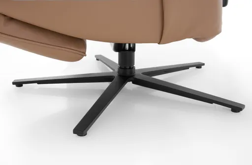 Fernsehsessel EM Sparks - Relaxfunktion elektrisch, Leder, braun