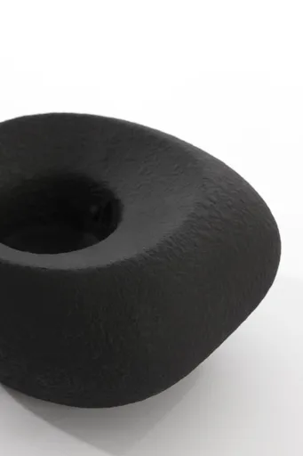 Teelicht - DH ca. 16x9 cm, Schwarz