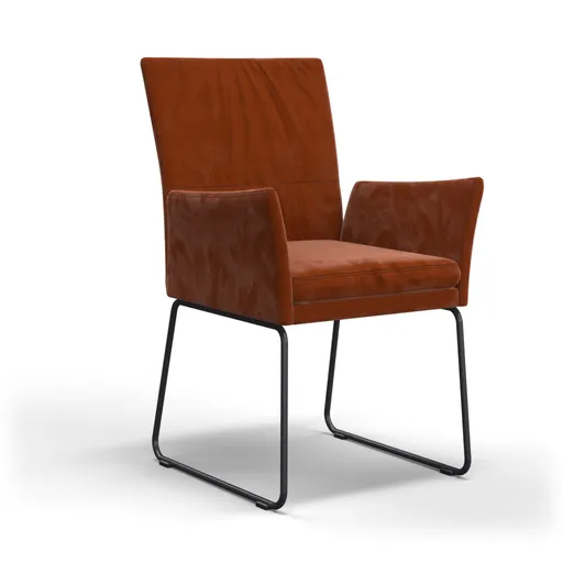 Armlehnstuhl Salamanca - Stoff, Rost