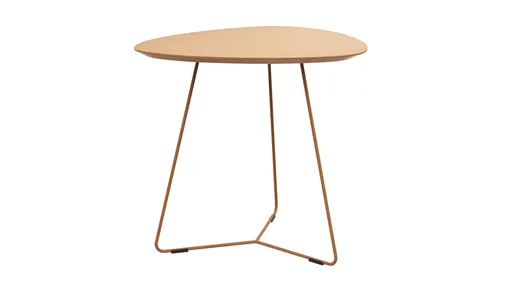 Ecktisch Fano - LBH ca. 59x50x55 cm, Fenix, Beige