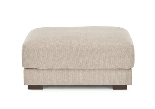 Hocker - Stoff, Beige