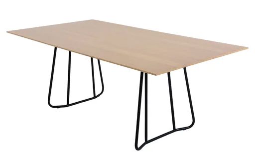 Esstisch - LB ca. 200 x 100 cm, Asteiche furniert