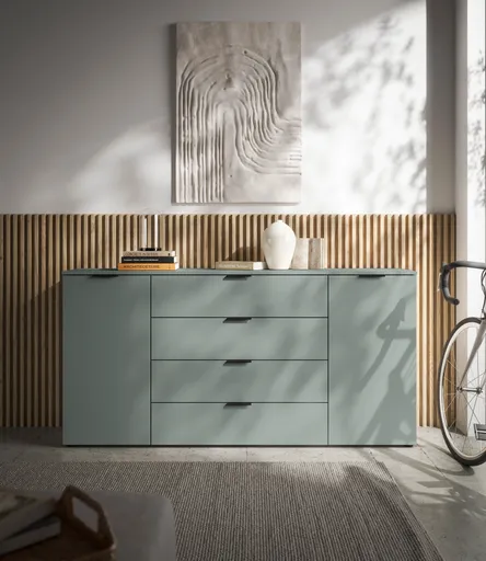 Kommode - B ca. 180 cm, Salbei