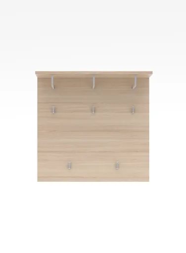 Garderobenpaneel - B ca. 90 cm, Riva Eiche Nachbildung