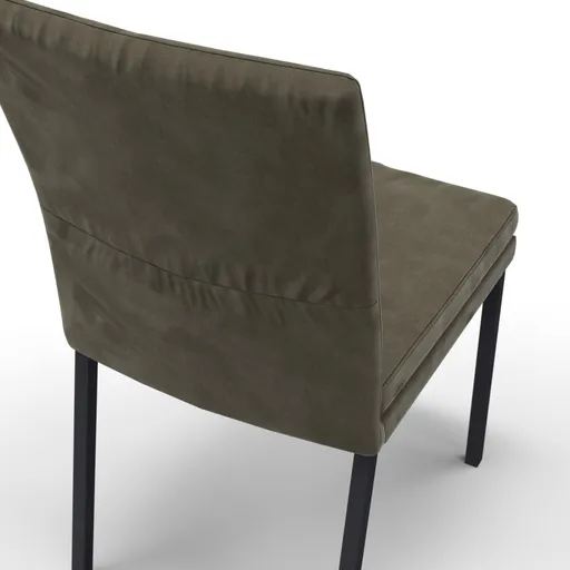 Stuhl Salamanca - Stoff, schlamm