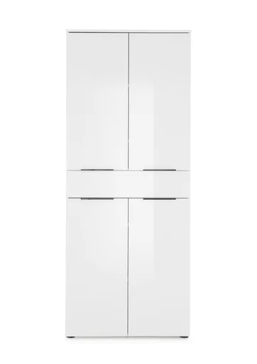Büroschrank - B ca. 80 cm, Weiß