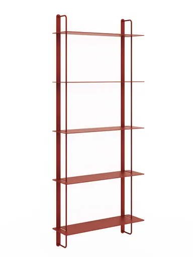 Wandregal Dagny - BHT ca. 60x146x18 cm, Metall, Camparirot