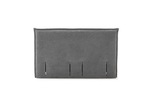 Boxspringbett Contur 2700 - Liegefläche ca. 180x200 cm, Stoff, Grau