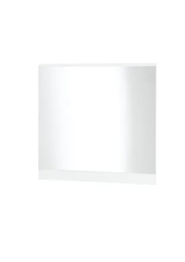 Spiegel - LB ca. 90x86 cm, Weiß