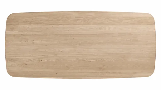 Esstisch Nayara - LB ca. 200x100 cm, Eiche massiv, satin gebeizt matt lackiert