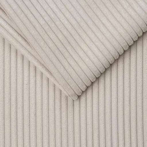 Ecksofa - Ecke links, 2-Sitzer, Stoff, Silberfarben