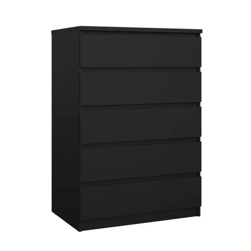 Kommode - B ca. 77 cm, Schwarz