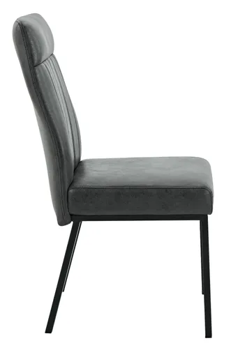 Stuhl - Stoff, Vintage Anthrazit