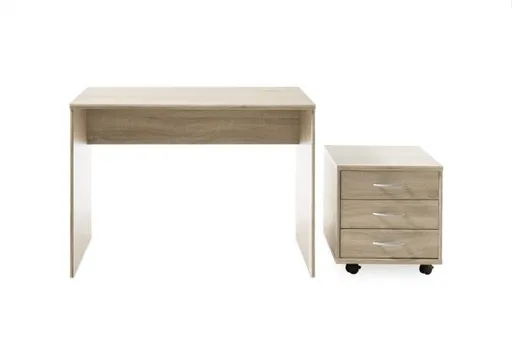 Rollcontainer - B ca. 46 cm, Sonoma Eiche Nachbildung