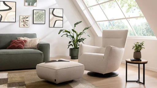 Sofa Lilaia - 1,5-Sitzer XL mit 1,5-Sitzer XL Tief, Stoff, Olivgrün