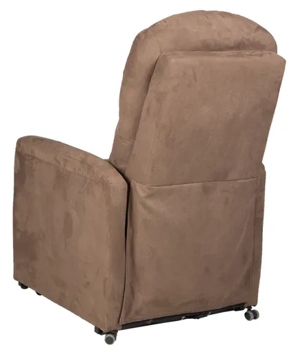 TV-Sessel - Aufstehhilfe, Relaxfunktion, Microfaser, Braun