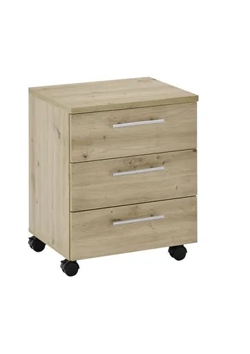 Rollcontainer - B ca. 40 cm, Artisan Eiche Nachbildung