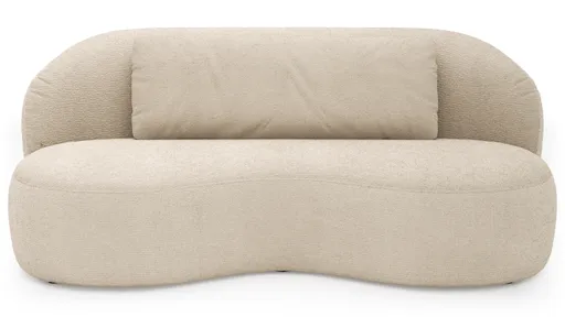 Chaiselongue Karasu - Stoff, Natur
