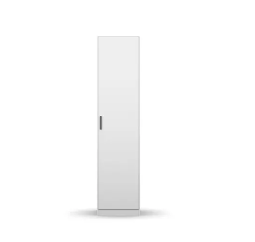 Drehtürenschrank RHONDA- B ca. 47 cm, Weiß