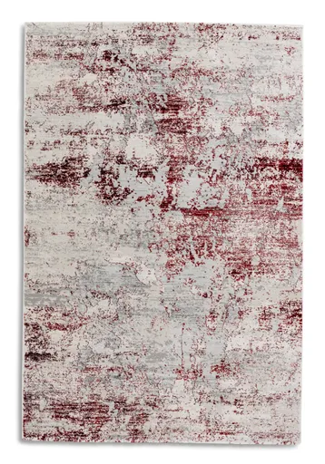 Teppich - BL ca. 133x190 - Rot/Creme Vintage