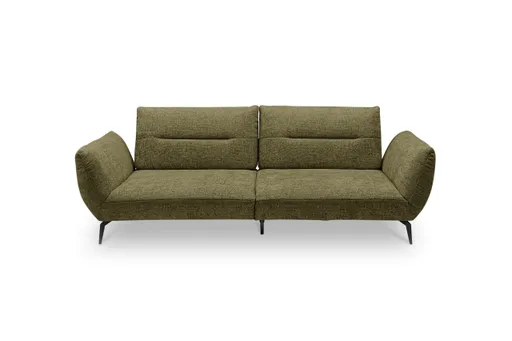 Megasofa PAYTON - 3-Sitzer, Stoff, Moos