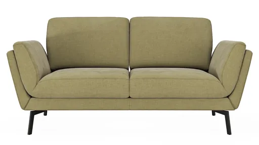 Sofa Tova - 2-Sitzer inkl. Rücken- und Armlehnfunktion, Stoff, Oliv