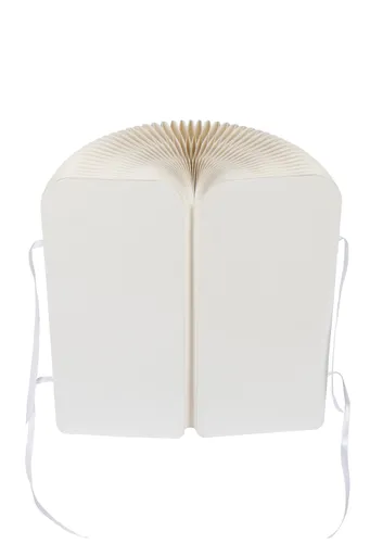 Sitzhocker - DH ca. 36x42 cm, Weiß-Creme