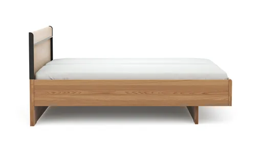 Bett Lenoso - Liegefläche ca. 180x200 cm, Eiche Nachbildung