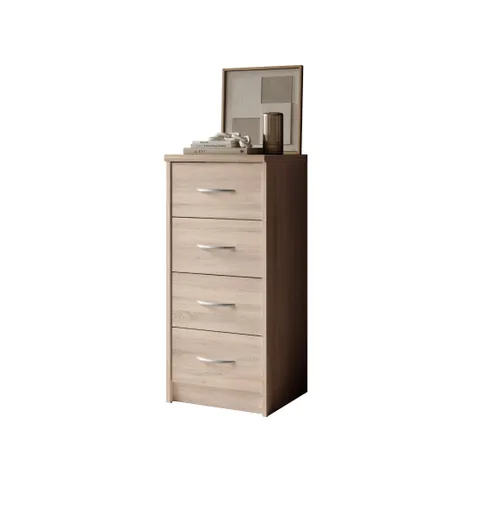 Kommode - B ca. 38 cm, Sonoma Eiche Nachbildung