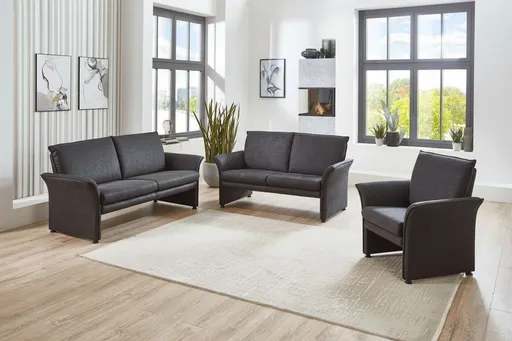 Sessel - Stoff, Schwarz