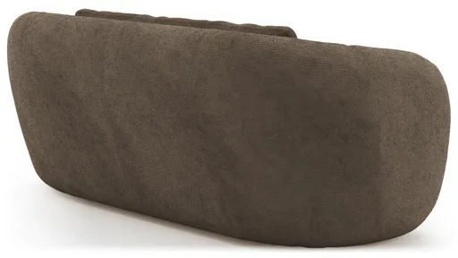 Sofa Karasu - 3-Sitzer, Stoff, Taupe