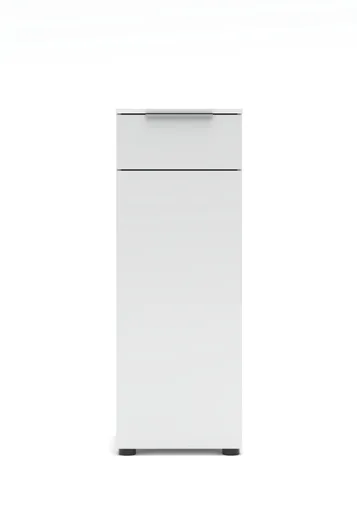 Büroschrank - B ca. 40 cm, Weiß