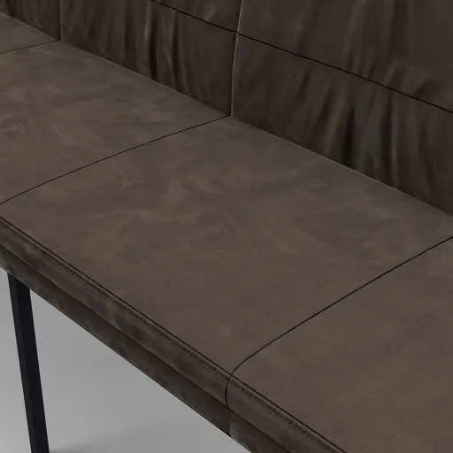 Polsterbank Salamanca - Breite ca. 200 cm, Stoff, Olive