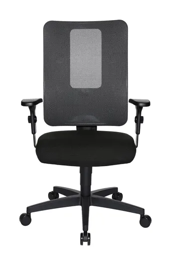 Bürodrehstuhl Ergo Work 250 - Stoff, Schwarz