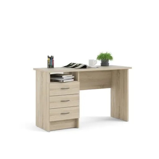 Schreibtisch - LB ca. 120x48 cm, Eiche Struktur Nachbildung