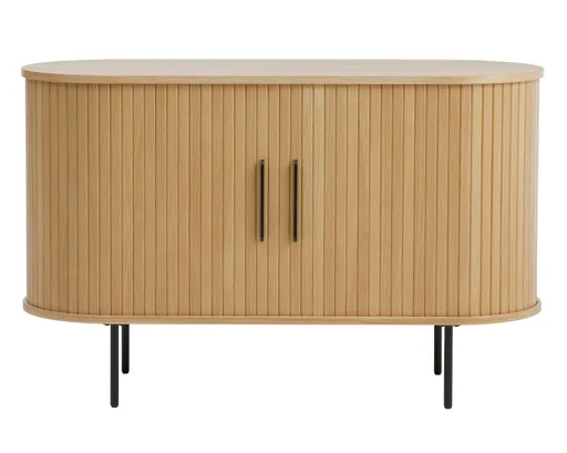 Sideboard - B ca. 120 cm, Eiche Furnier, Natur