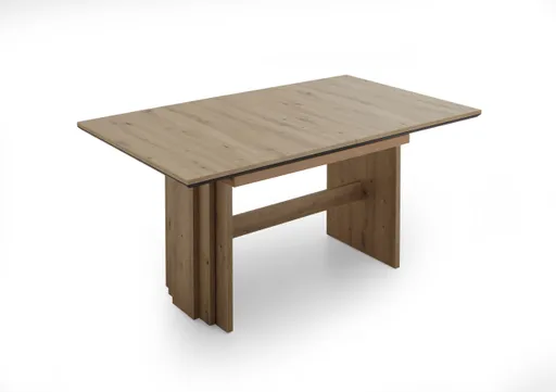 Esstisch - ausziehbar, LB. ca. 160x95cm, Dekor Eiche