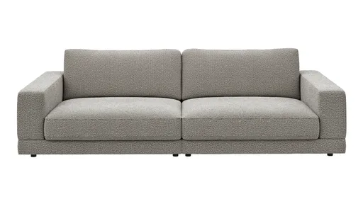 Megasofa Juni Lounge - B ca. 292 cm, Stoff Navy-Beige