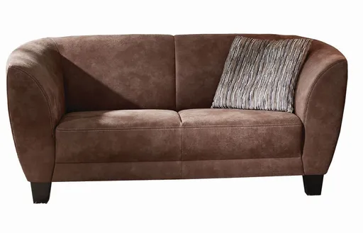 Sofa - 2,5 Sitzer, Stoff, Braun